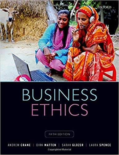 Business Ethics Managing Corporate Citizenship and Sustainability in the Age of Globalization (5th edition) [2019] - Epub + Converted pdf